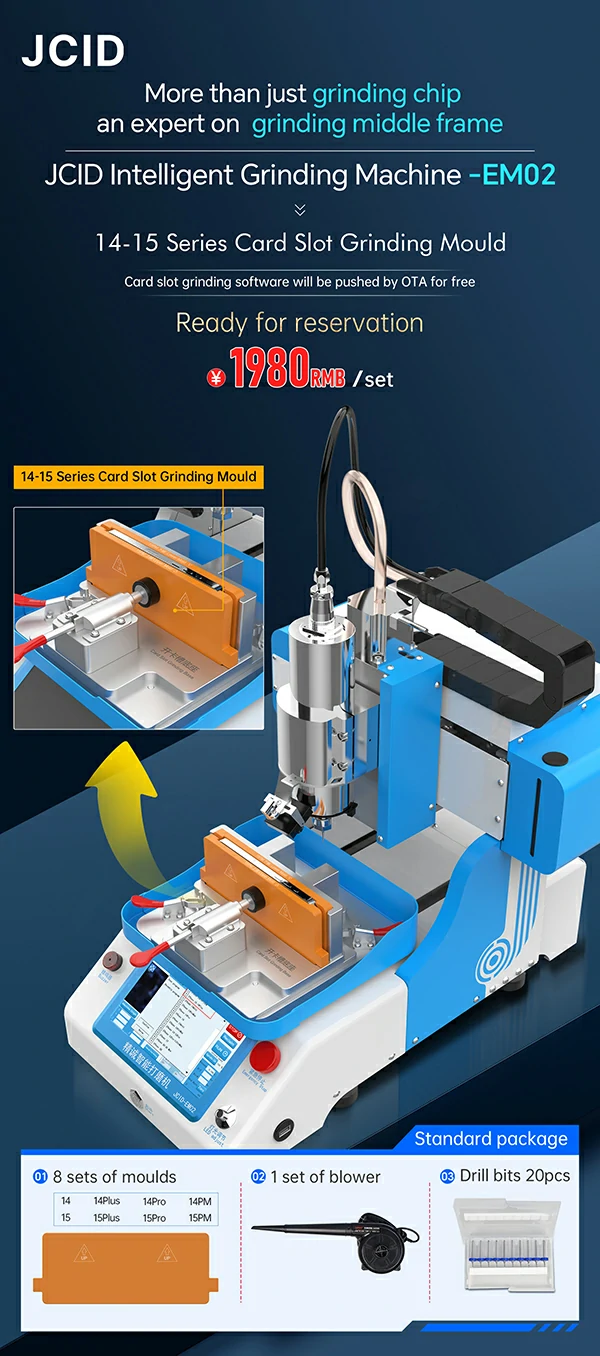 14-15 Series Card Slot Grinding Mould