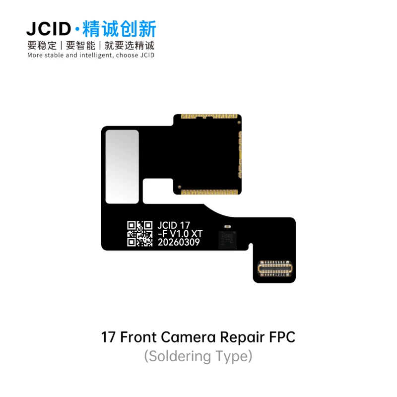 17 Series Soldering Type Front and Rear Camera Repair Flex Cable - JCID